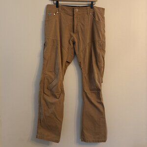 Kuhl Men's Dark Khaki Outdoor Activewear Pants